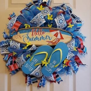 Hello Summer Wreath El Paso Texas